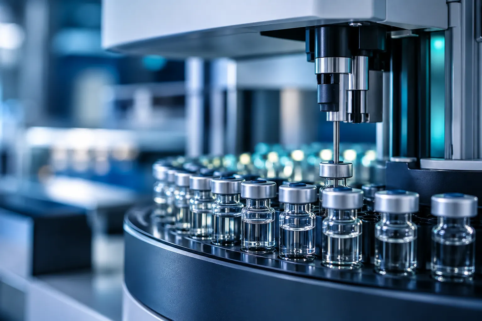 Autosampler with sample vials